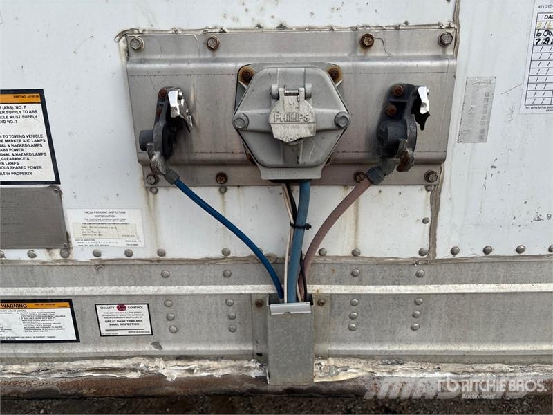 Great Dane CCC-3314-01053 53 ft x 102 in T/A Van Trailer Fast kasse