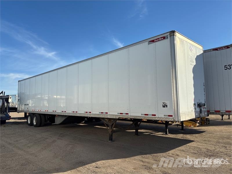 Great Dane CCC-3314-01053 53 ft x 102 in T/A Van Trailer مقطورات ذات هيكل صندوقي