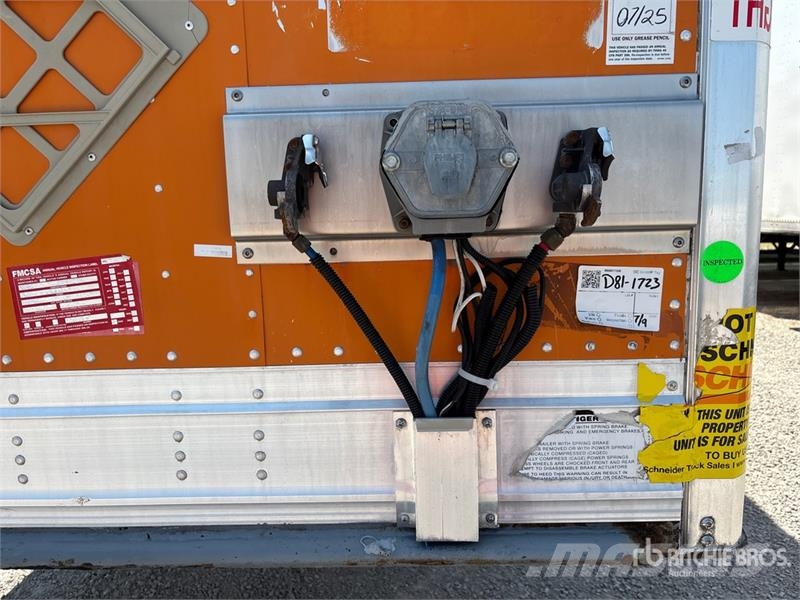 Great Dane CCC-9313-21053 53 ft x 102 in T/A Van Trailer Cajas de remolque