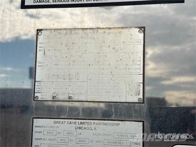 Great Dane CS1131401053 箱體拖車