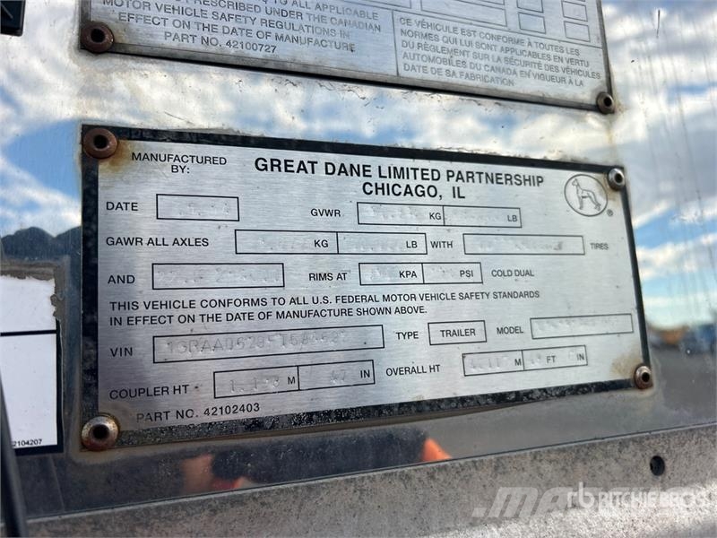 Great Dane CS1131401053 箱體拖車