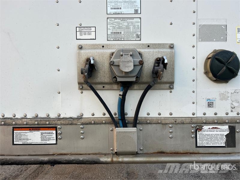 Great Dane CSE-1314-01053 53 ft x 102 in T/A Van Trailer Box body trailers