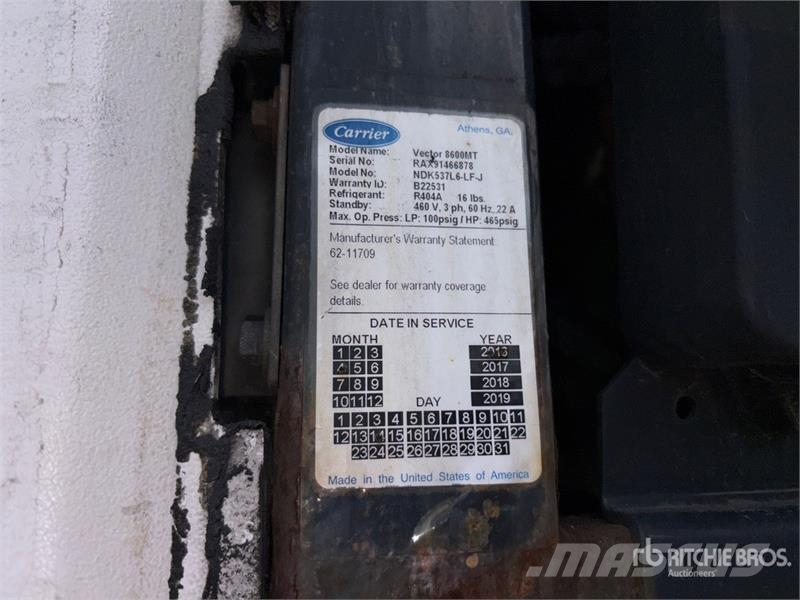 Great Dane ECM-1113-12053 53 ft T/A Refrigerated Trailer Koel-vries opleggers
