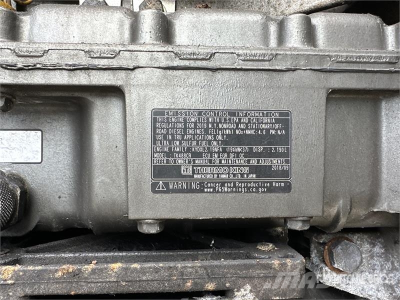 Great Dane ECM-1114-12148 48 ft T/A Refrigerated Trailer Frigofrik çekiciler