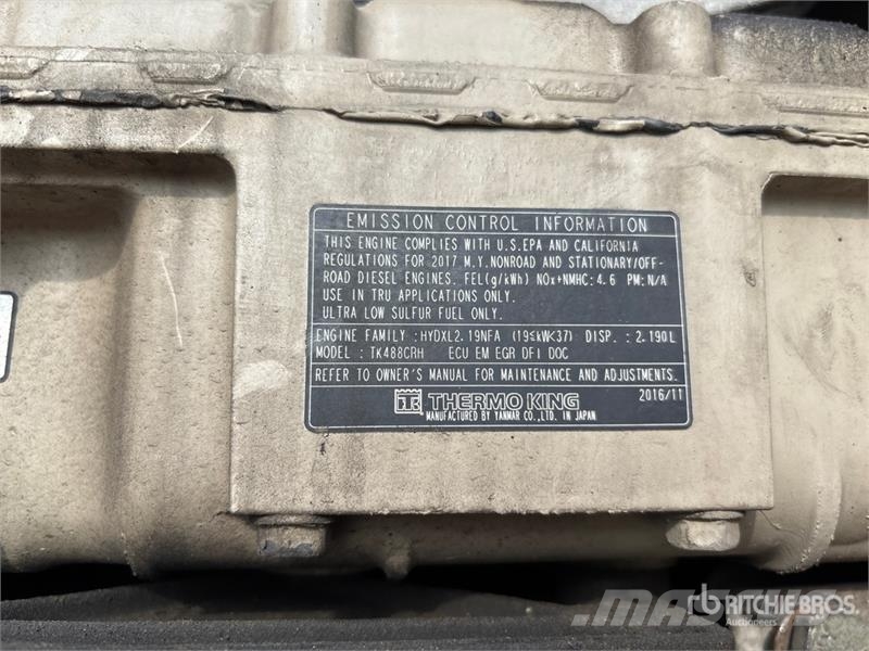 Great Dane ETL-1114-31053 53 ft x 102 in Refrigerated Trailer Piekabes ar temperatūras kontroli