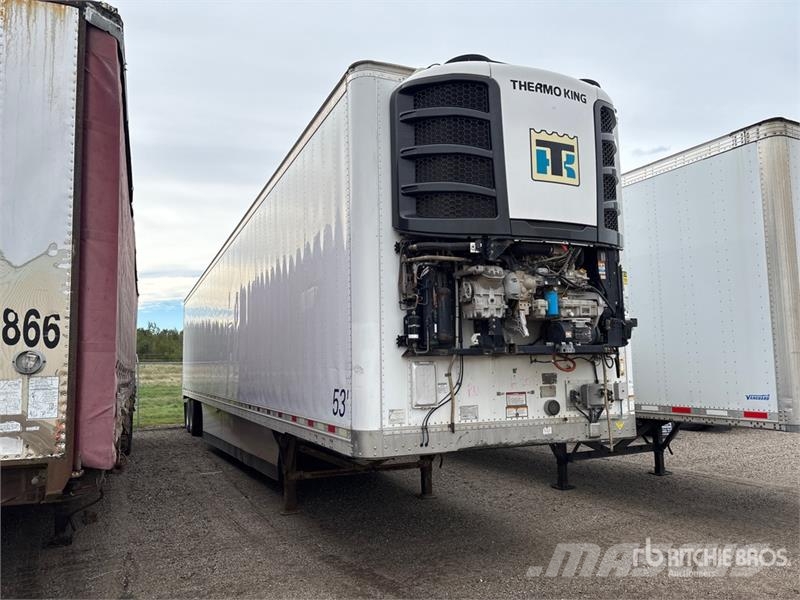 Great Dane ETL-1114-31053 53 ft x 102 in T/A Refrigerated Tra Piekabes ar temperatūras kontroli