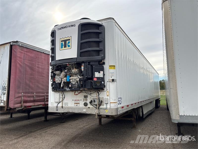 Great Dane ETL-1114-31053 53 ft x 102 in T/A Refrigerated Tra Piekabes ar temperatūras kontroli