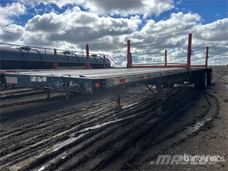 Great Dane Flatbed Spread Axle 48 ft T/A Spread Axle Flatbed 自卸半挂车