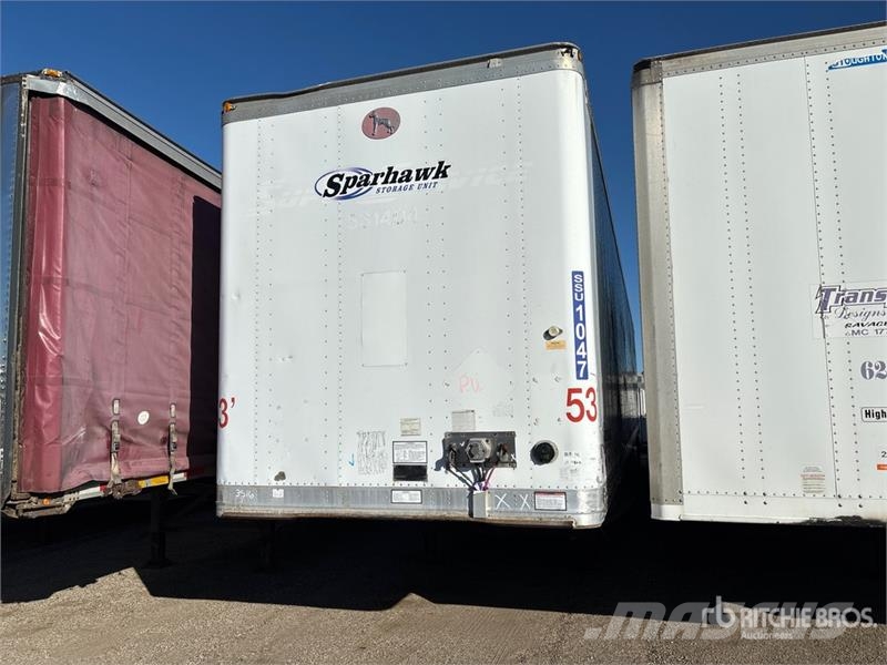 Great Dane T411TP-SLA 53 ft x 102 in T/A Van Trailer Furgons