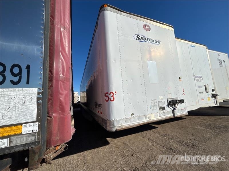 Great Dane T411TP-SLA 53 ft x 102 in T/A Van Trailer Furgons