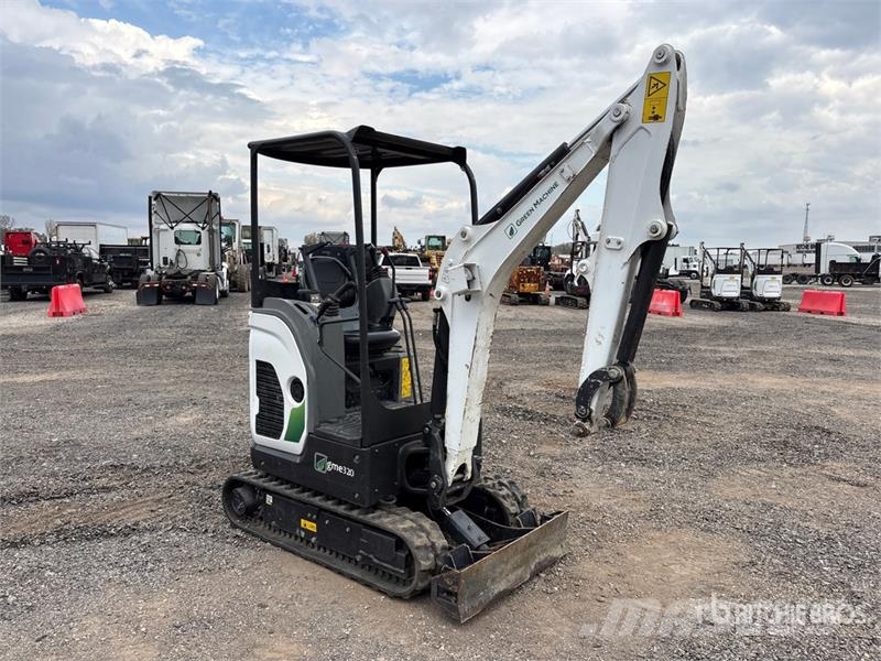 Green Machines e320 Electric Mini Excavator حفارات صغيرة أقل من 7 طن (حفارات صغيرة)