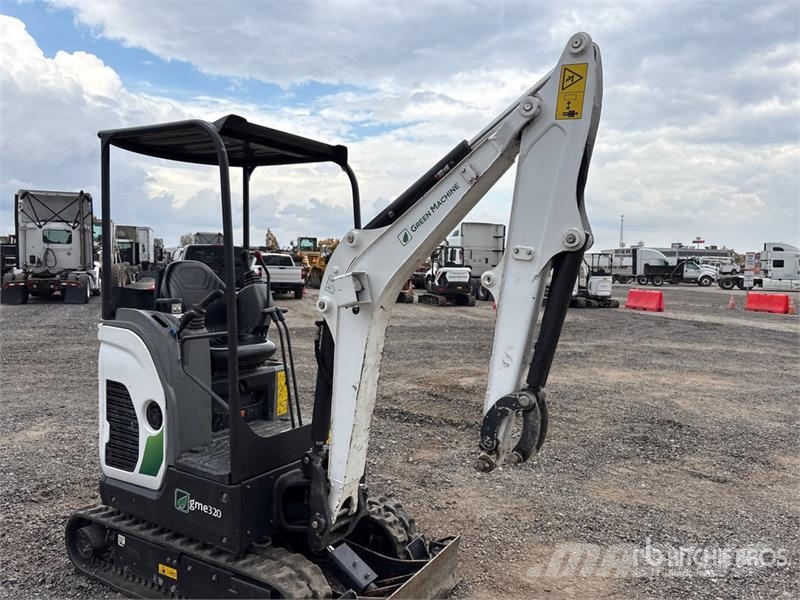 Green Machines e320 Electric Mini Excavator حفارات صغيرة أقل من 7 طن (حفارات صغيرة)