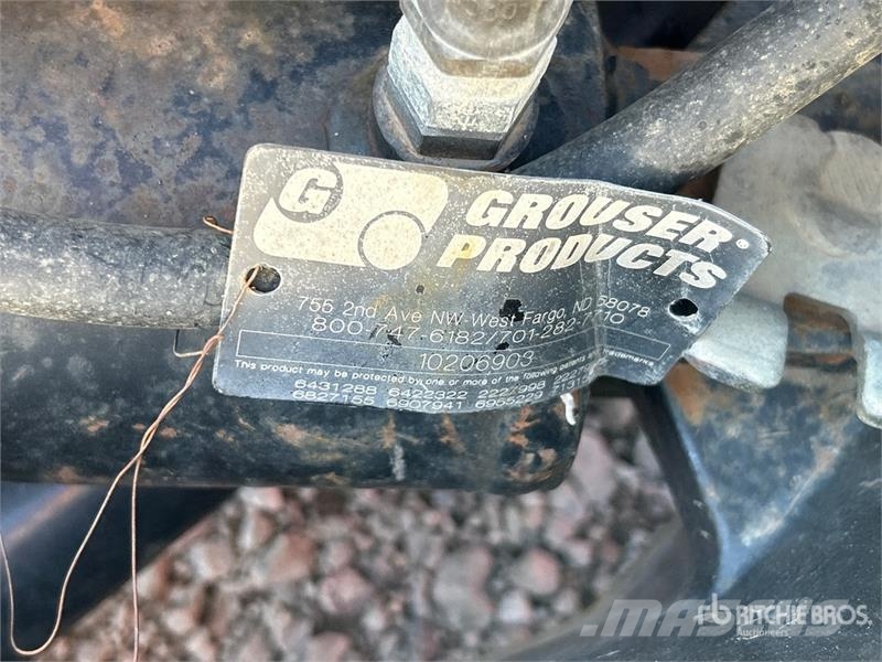Grouser 1300 96 in PAT Skid Steer Dozer Blades