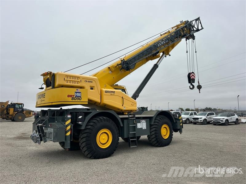 Grove GRT8090 90 ton Rough Terrain Crane Autodizalice