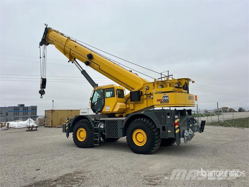 Grove GRT8090 90 ton Rough Terrain Crane Autodizalice