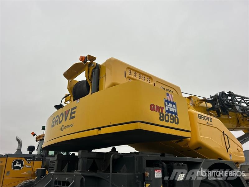 Grove GRT8090 90 ton Rough Terrain Crane Autodizalice