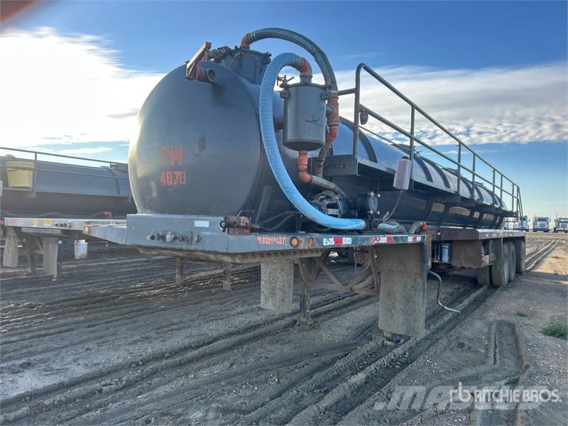  GRUPO 165 bbl Tri/A Vacuum Tanker Trailer Tankanhængere
