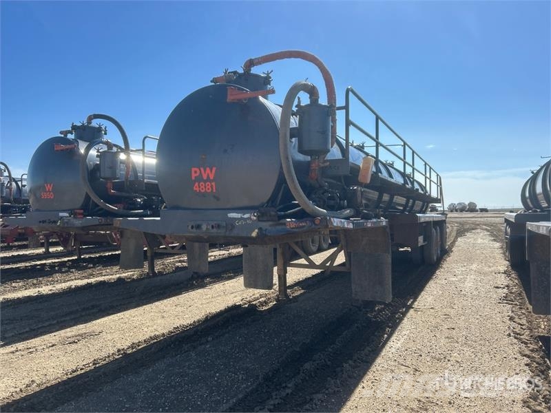  GRUPO 165 bbl Tri/A Vacuum Tanker Trailer Tankanhængere