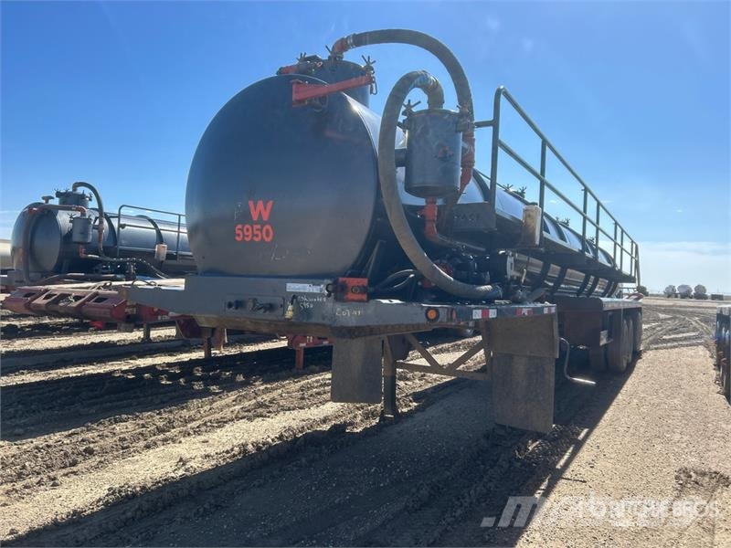  GRUPO 165 bbl Tri/A Vacuum Tanker Trailer Tankanhængere