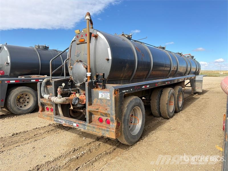  GRUPO 165 bbl Tri/A Vacuum Tanker Trailer Tanker trailers