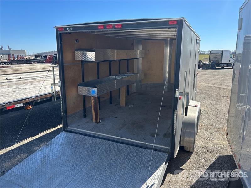  H & H &  12 ft T/A Enclosed Trailer Van Body Trailers