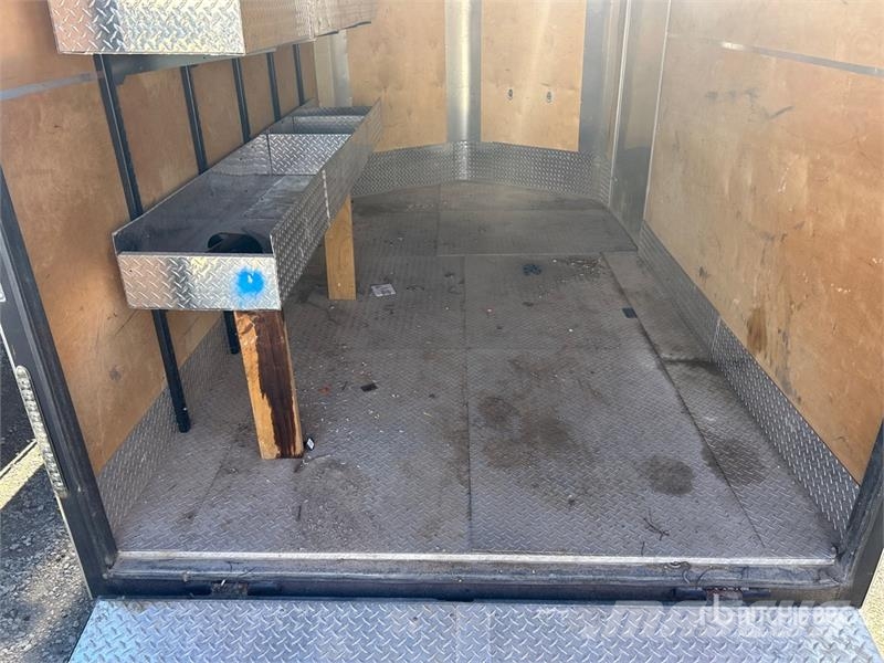  H & H &  12 ft T/A Enclosed Trailer Van Body Trailers