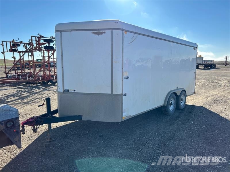  H & H &  16 ft Enclosed Trailer Причепи-фургони