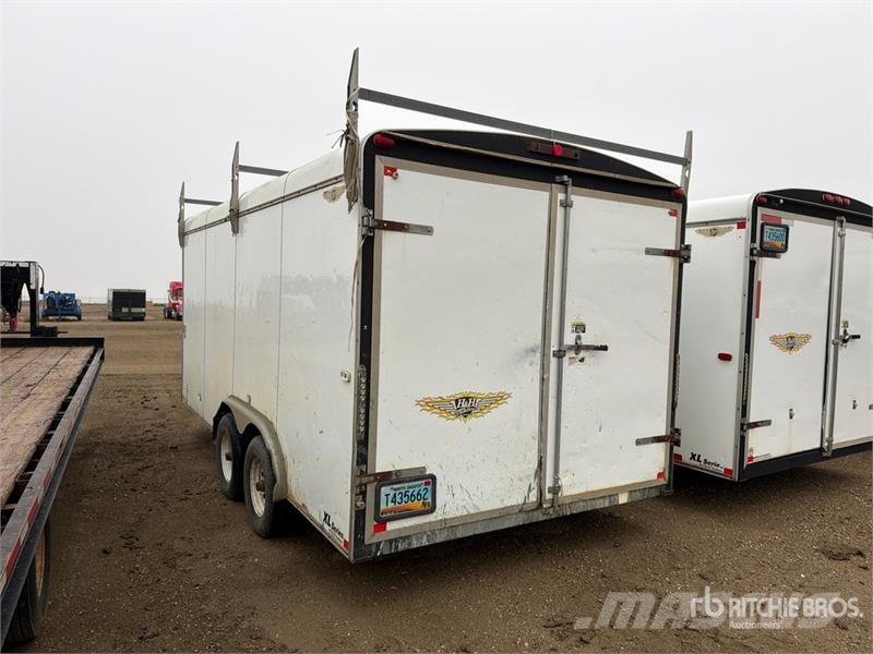  H & H &  16 ft T/A Enclosed Trailer Furgons