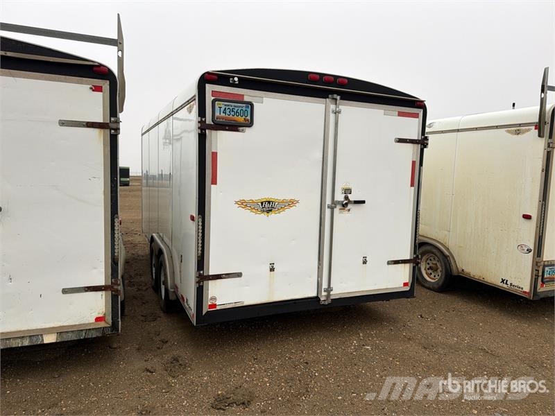  H & H &  16 ft T/A Enclosed Trailer Furgons