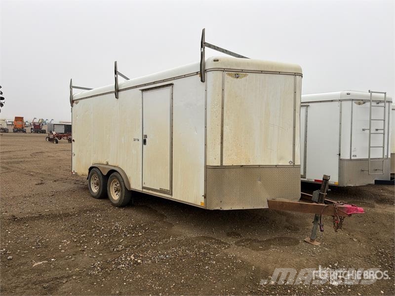  H & H &  16 ft T/A Enclosed Trailer Furgons