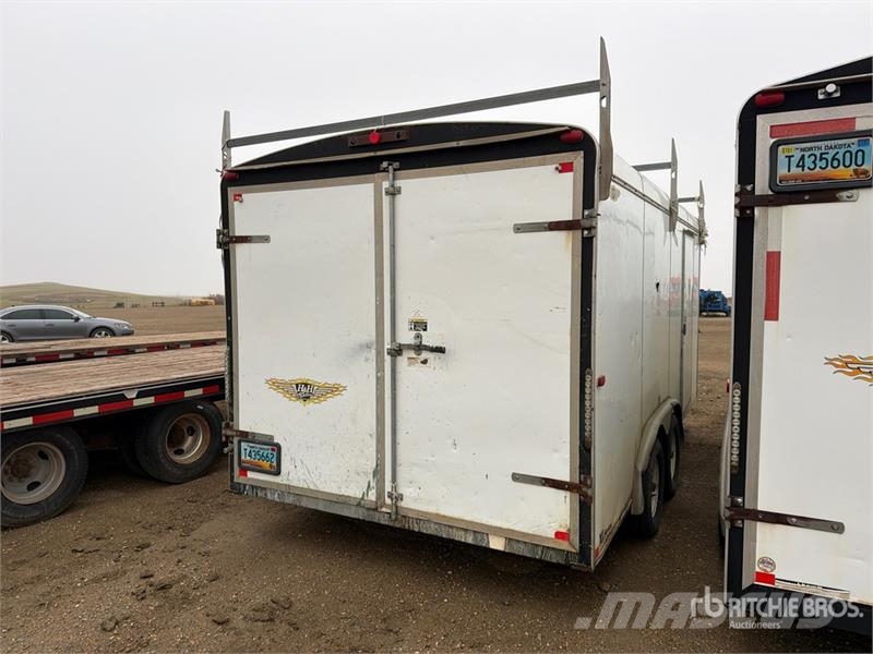  H & H &  16 ft T/A Enclosed Trailer Furgons