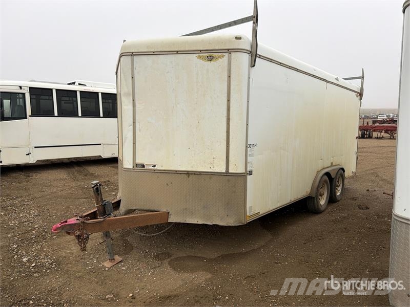  H & H &  16 ft T/A Enclosed Trailer Furgons