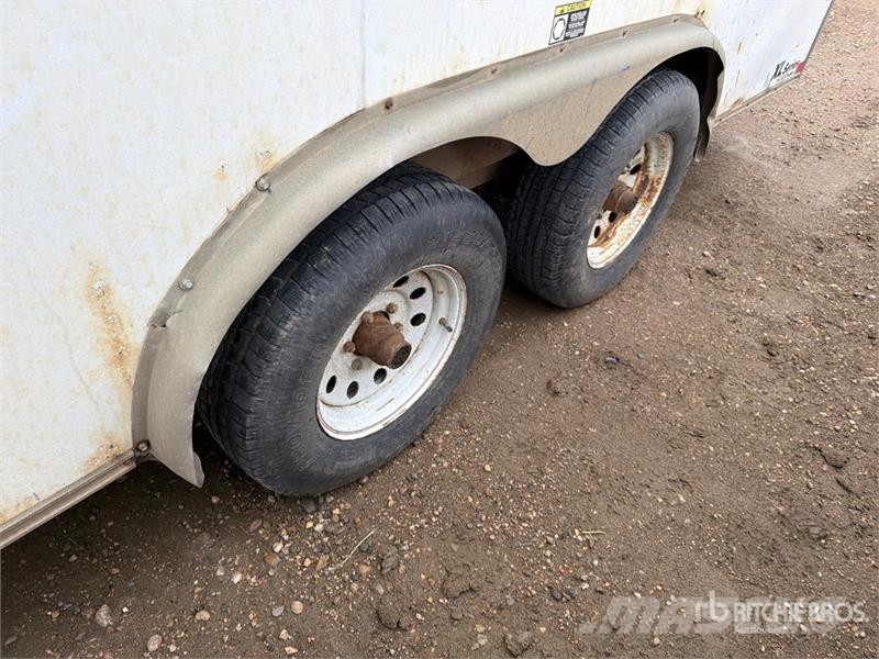  H & H &  16 ft T/A Enclosed Trailer Furgons