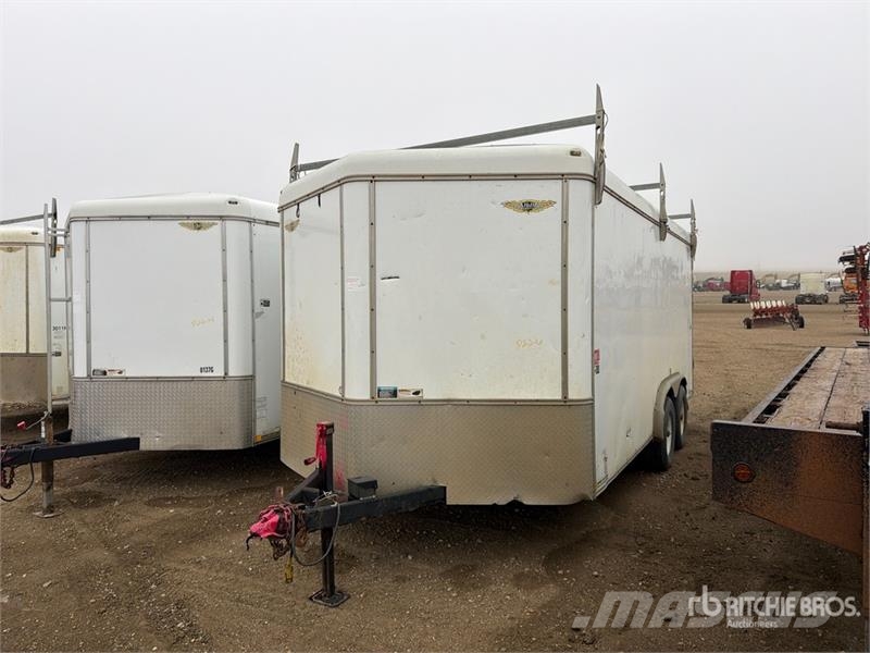  H & H &  16 ft T/A Enclosed Trailer Furgons