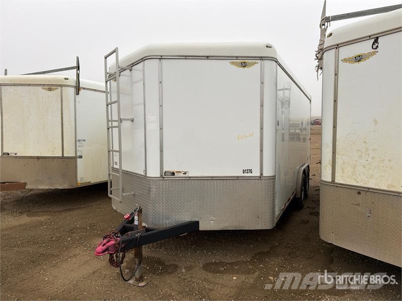  H & H &  16 ft T/A Enclosed Trailer Furgons
