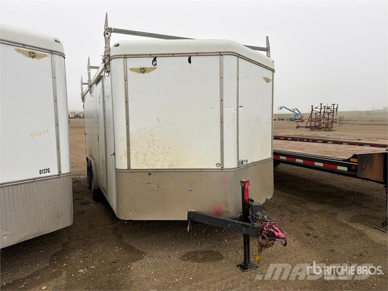  H & H &  16 ft T/A Enclosed Trailer Furgons