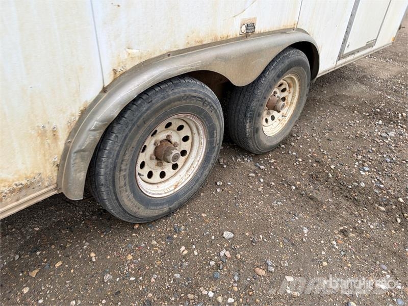  H & H &  16 ft T/A Enclosed Trailer Furgons