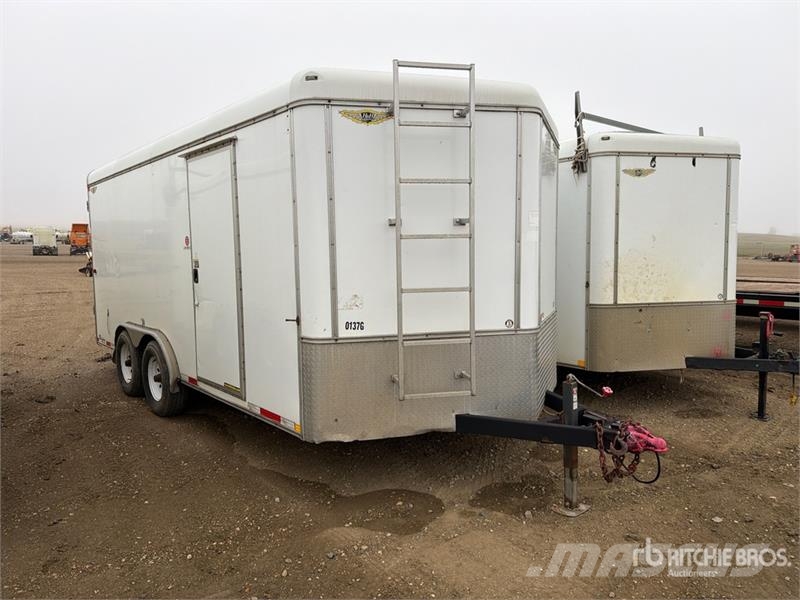  H & H &  16 ft T/A Enclosed Trailer Furgons