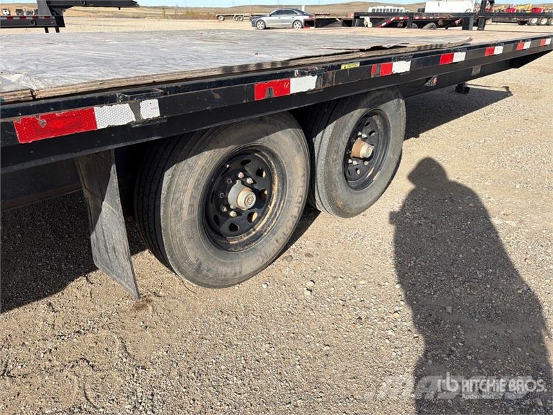 H & H & 20 ft T/A Equipment Trailer 車輛運輸拖車