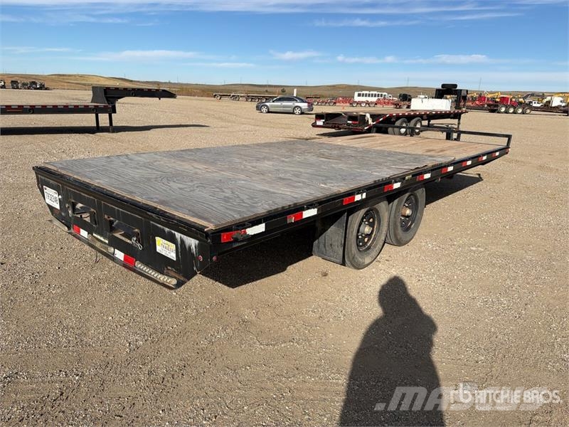 H & H & 20 ft T/A Equipment Trailer 車輛運輸拖車