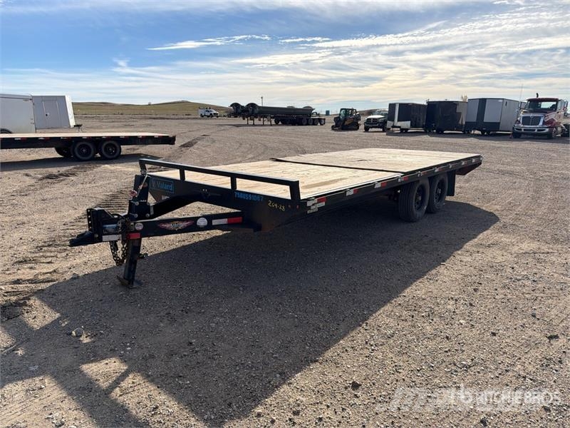 H & H & 20 ft T/A Equipment Trailer 車輛運輸拖車