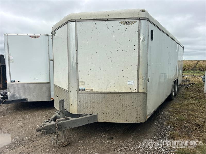 H & H & 24 ft T/A Enclosed Trailer Box Trailers