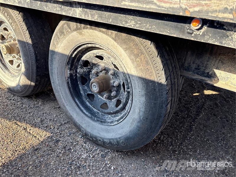 H & trailers 20 ft T/A Flatbed Trailer Pritschenanhänger
