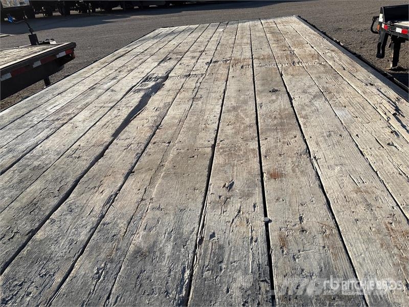 H & trailers 20 ft T/A Flatbed Trailer Pritschenanhänger