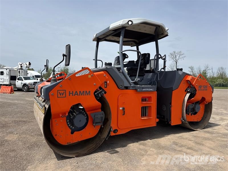 Hamm HD+ 120i VO Double Drum Roller Twin drum rollers