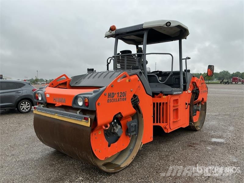 Hamm HD+ 120i VO Double Drum Roller Twin drum rollers