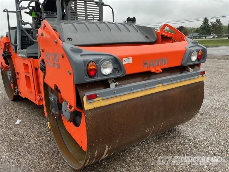 Hamm HD+ 120i VO Double Drum Roller Twin drum rollers