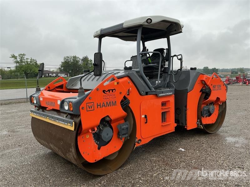 Hamm HD+ 120i VO Double Drum Roller Twin drum rollers