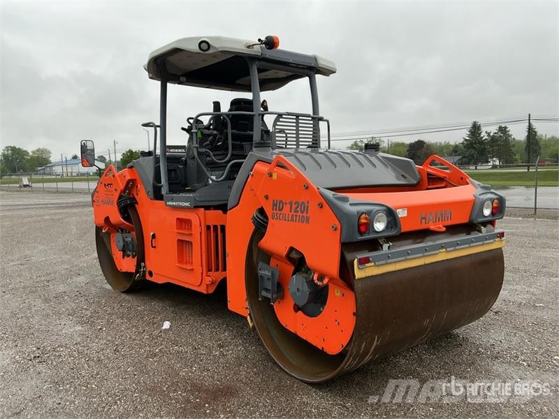 Hamm HD+ 120i VO Double Drum Roller Twin drum rollers