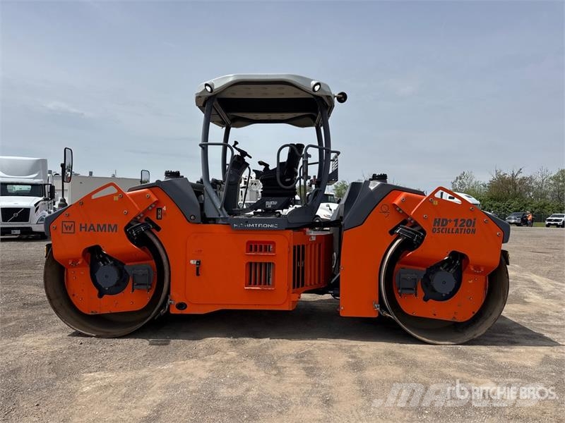 Hamm HD+ 120i VO Double Drum Roller Twin drum rollers